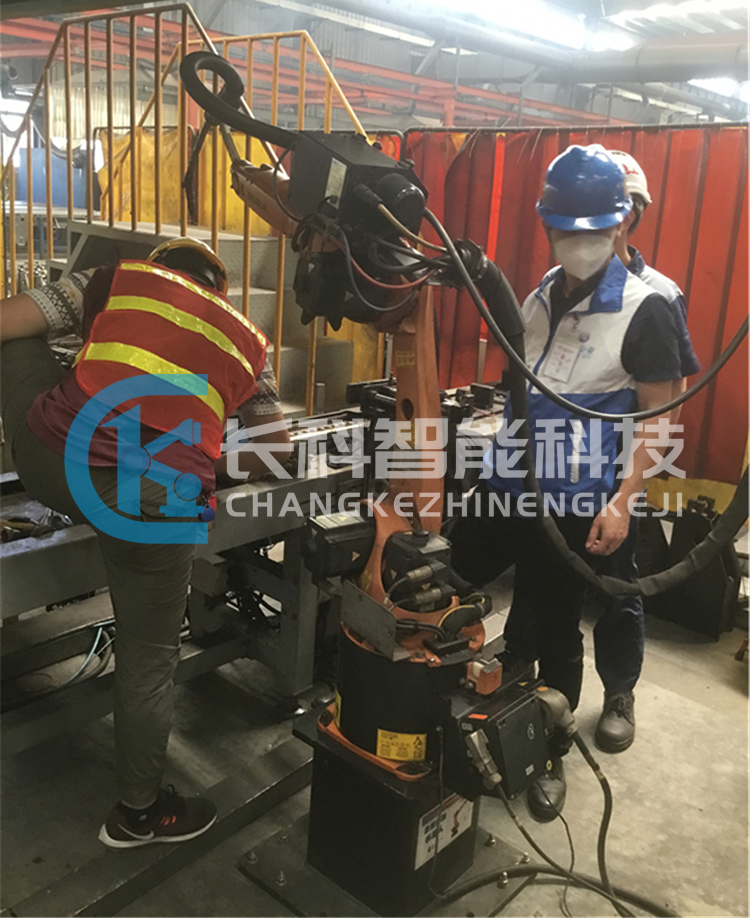 Repair the KUKA welding robot